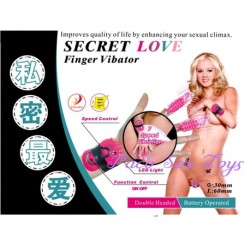7 speed Secret Love Finger Bullet Vibrator for Woman