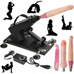 Multifunctional Sex Machine with Dildo Accessories Realistic Penis Female Masturbation Sex Machines Sex Toys for Women