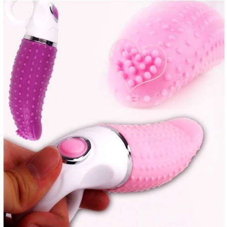 Tongue G Spot Jelly Vibrator