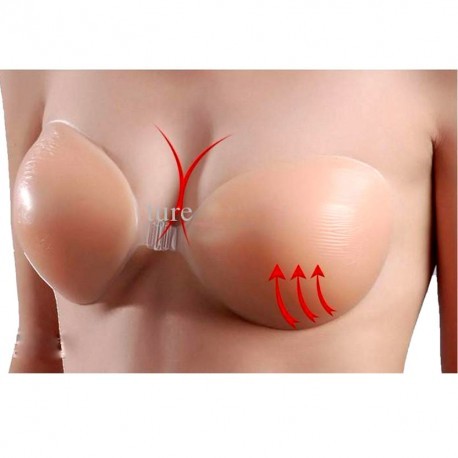 Silicone Adhesive Stick On Gel Push Up Strapless Backless