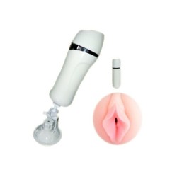 Comfortable Waterproof Hands Free Vibrating Fleshlight Masturbator