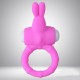 Rabbit Vibrating Penis Ring Blue Lolly