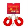 Fetish Fantasy Beginner's Furry Cuffs in Red