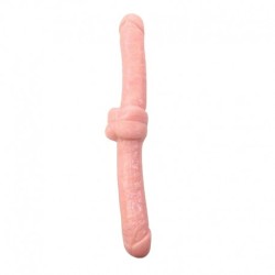 Double Dong Penis Shaped End Realistic Dildo Non Vibrator